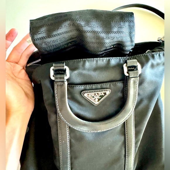 👜 PRADA cross body/tote bag_black_Authentic 👜 - Picture 16 of 16